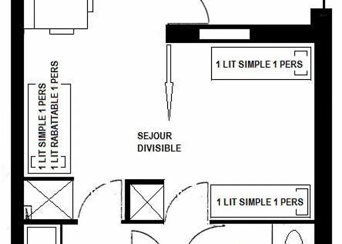 Bellentre, 1 Pièce, 3 Personnes - Fr-1-329-13 *
